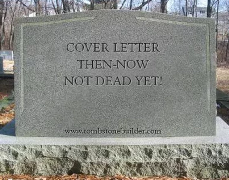 The Death of the Cover Letter: Urban Legend or Just Bad Press?